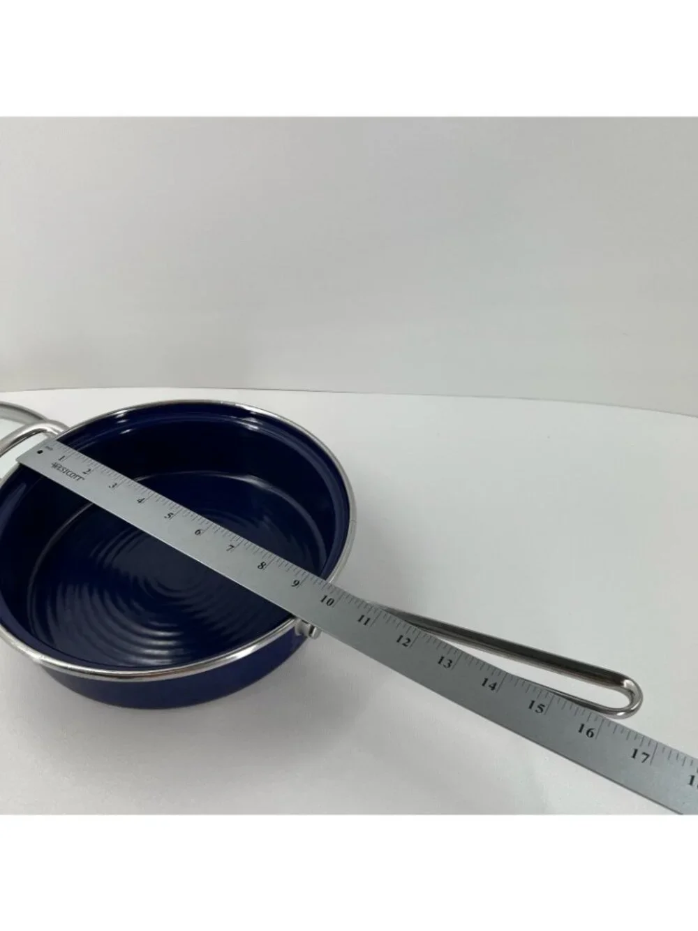 Chantal Enamel Steel Saute Pan 9.5